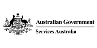 Billigence Client Logo - Australian Government Services Australia 200x100