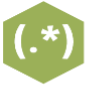 Regex tool icon in Alteryx's Platform