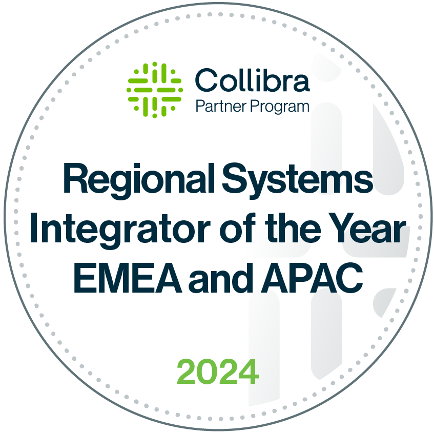 Collibra Partner Program - Regional Systems Integrator of the Year - EMEA and APAC 2024 Badge