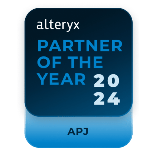 Alteryx Partner of the Year APJ 2024 Badge