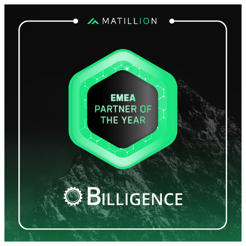 Matillion - EMEA Partner of the Year 2022 Badge