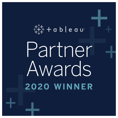 Tableau Partner Awards - 2020 Winner Badge